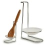Pose-cuillères Kinvara 55022 polypropylène Fer 10 x 18 x 11 cm Argenté (24 Unités)
