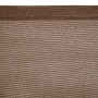 Voiles d'ombrage Vela sombreo Chocolat 5 x 5 m 500 x 500 x 0,5 cm Auvent