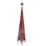 Sapin de Noël Krist+ 00155 Rouge Métal Plastique Tour 42 x 218 x 42 cm (3 Unités)
