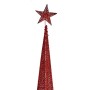 Sapin de Noël Krist+ 00155 Rouge Métal Plastique Tour 42 x 218 x 42 cm (3 Unités)