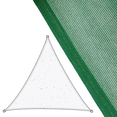 Voiles d'ombrage Vela sombreo Vert 500 x 500 x 0,5 cm Auvent