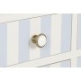 Meuble d'Entrée Home ESPRIT Bleu Blanc 103 x 35 x 80 cm