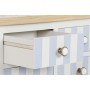 Meuble d'Entrée Home ESPRIT Bleu Blanc 103 x 35 x 80 cm