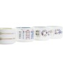 Piece Coffee Cup Set DKD Home Decor Blue Multicolour Metal Dolomite 260 ml