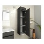 Cupboard Luna Grey 25 x 25 x 120 cm