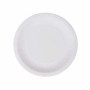Plate set Algon Disposable White Cardboard 20 cm (10 Units)
