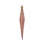 Décorations de Noël Krist+ 00902 Rose Doré PVC 3 x 3 x 18,5 cm Allongé