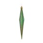 Décorations de Noël Krist+ 00901 Rouge Vert Doré 3 x 8,5 x 19 cm Allongé