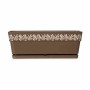 Jardinière Stefanplast Gaia Marron Plastique 18 x 17 x 49,5 cm (12 Unités)