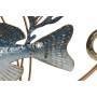 Wall Decoration Home ESPRIT Blue Golden Mediterranean Fish 91 x 4,5 x 50 cm
