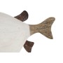 Decorative Figure Home ESPRIT White Natural Fish 24 x 10 x 33 cm