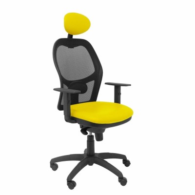 Chaise de Bureau avec Appui-tête Jorquera malla Piqueras y Crespo SNSPAMC Jaune