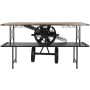 Hall Home ESPRIT Brown Black 191 x 58 x 96 cm 191 x 58 x 91 cm