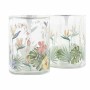 Soap Dispenser DKD Home Decor Tropical Crystal Multicolour ABS (10 x 8 x 17 cm) (2 Units)