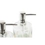 Distributeur de Savon DKD Home Decor Tropical Verre Multicouleur ABS (10 x 8 x 17 cm) (2 Unités)