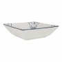 Snack Bowl La Mediterránea Rosetta Porcelain 18 x 18 x 5 cm (24 Units)