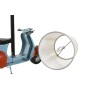 Lampe de bureau Home ESPRIT Bleu Orange Lin Métal 31 x 15 x 34 cm