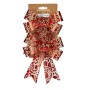 Lasso Krist+ HJ1-12007 Red Golden PVC Printed 15 x 4 x 16 cm Christmas bauble (12 Units)