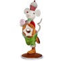 Figurine Décorative Krist+ 64814926 Souris 20 x 55 x 24 cm (2 Unités)