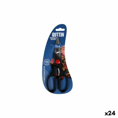 Ciseaux de Cuisine Quttin Noir 20 cm 21 x 8 x 1 cm (24 Unités)