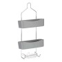 Etagère de salle de bains Berilo W7072 - 383 Gris Métal Plastique 28 x 60 x 14 cm (6 Unités)