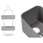 Etagère de salle de bains Berilo W7072 - 383 Gris Métal Plastique 28 x 60 x 14 cm (6 Unités)