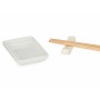 Sushi Set Kinvara 1249SJ4111 White Bamboo Porcelain (12 Pieces) (6 Units)