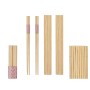 Sushi Set Kinvara BM-001 Wood Bamboo 24 x 18 cm 24 x 0,5 x 0,5 cm (24 Units)