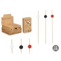 Ensemble de brochettes pour barbecue Kinvara 36340 Bambou (24 Unités)