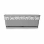 Jardinière Stefanplast Cloe Gris Plastique 49,5 x 17 x 19 cm (12 Unités)
