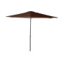 Parasol DKD Home Decor Marron Acier (270 x 270 x 250 cm)