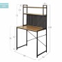 Bureau avec étagères Max Home Acier Mélamine Contre-plaqué 84 x 148 x 50 cm