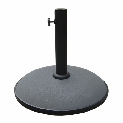 Marbueno Base Sombrilla Redonda 45x36 cm 20KG Gris Jardín, Piscina, Terraza