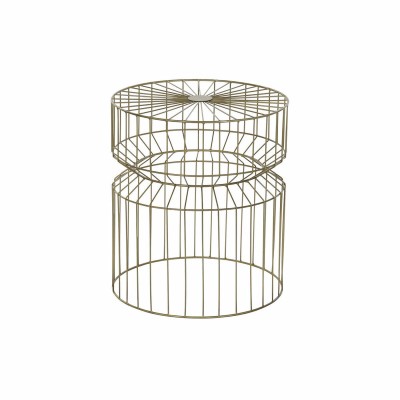Small Side Table DKD Home Decor Golden 40,5 x 40,5 x 46 cm