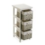 Chest of drawers Versa Pompei Wood (29 x 62 x 25 cm)