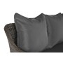 Garden furniture DKD Home Decor Grey Dark brown 81 cm 175 x 73 x 81 cm (4 Pieces)
