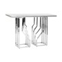 Meuble d'Entrée DKD Home Decor Blanc Argenté 120 x 40 x 78 cm