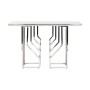 Meuble d'Entrée DKD Home Decor Blanc Argenté 120 x 40 x 78 cm
