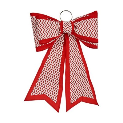 Lasso Krist+ HJ1-12081 White Red PVC 40 x 60 cm Christmas bauble