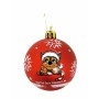 Christmas Bauble The Paw Patrol Friendship Red 6 Units Plastic (Ø 8 cm)