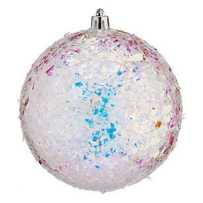 Boules de Noël Krist+ 00989-7 Argenté Ø 10 cm 6 Unités