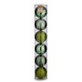 Set of Christmas balls Krist+ 00804 Green Plastic Ø 12 cm 6 Pieces (6 Units)