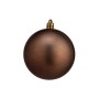 Set of Christmas balls Krist+ 00782 Brown Plastic Ø 8 cm (24 Units)