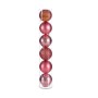 Set of Christmas balls Krist+ 00800 Pink Plastic (24 Units)