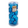 Set of Christmas balls Krist+ K1912484-2 Blue Plastic (12 Units)