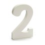 Number Pincello 2 White 1,8 x 21 x 17 cm (12 Units)