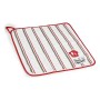 Tissu de cuisine Kinvara 1220 Blanc Rouge 50 x 0,3 x 50 cm (12 Unités)