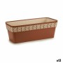 Planter Stefanplast Orfeo Terracotta Plastic 18 x 17 x 49 cm (12 Units)