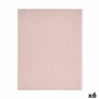 Tablecloth Kinvara ESTRELLA-R Pink Thin canvas 140 x 180 cm Anti-stain Star (6 Units)