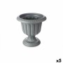 Cache-pot Ibergarden N00202102 Anthracite Plastique Verre 47,6 x 47 x 47,4 cm (5 Unités)